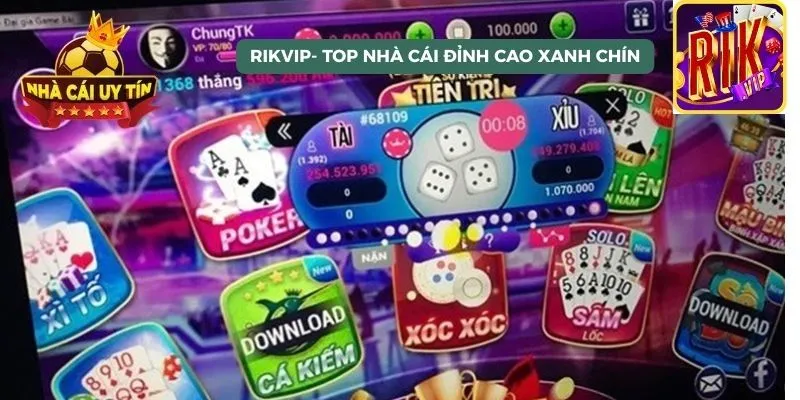 RIKVIP- Top nhà cái đỉnh cao xanh chín